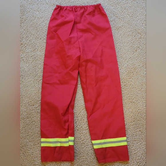 Kids Unisex Fire Chief/Fire Fighter Dress Up Halloween Costume - Size Small - Picture 8 of 9